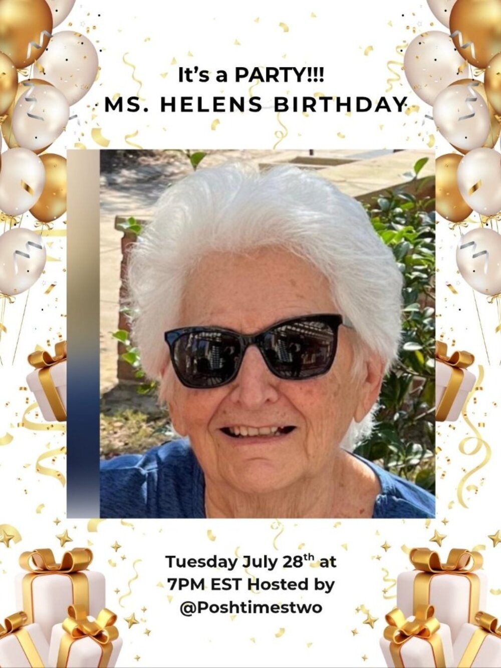 YOU ARE ALL INVITED! Designer Bag Birthday Celebration - Picture 1 of 1